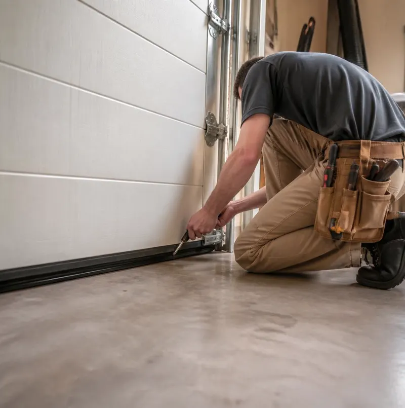 Off Track Door Repair in Green Cove Springs